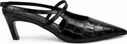 Amie Rafa Connie Embossed Crocodile Heels