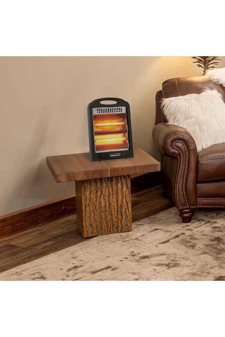 600 Watt Portable Space Heater in Black, Alternate, color, Black