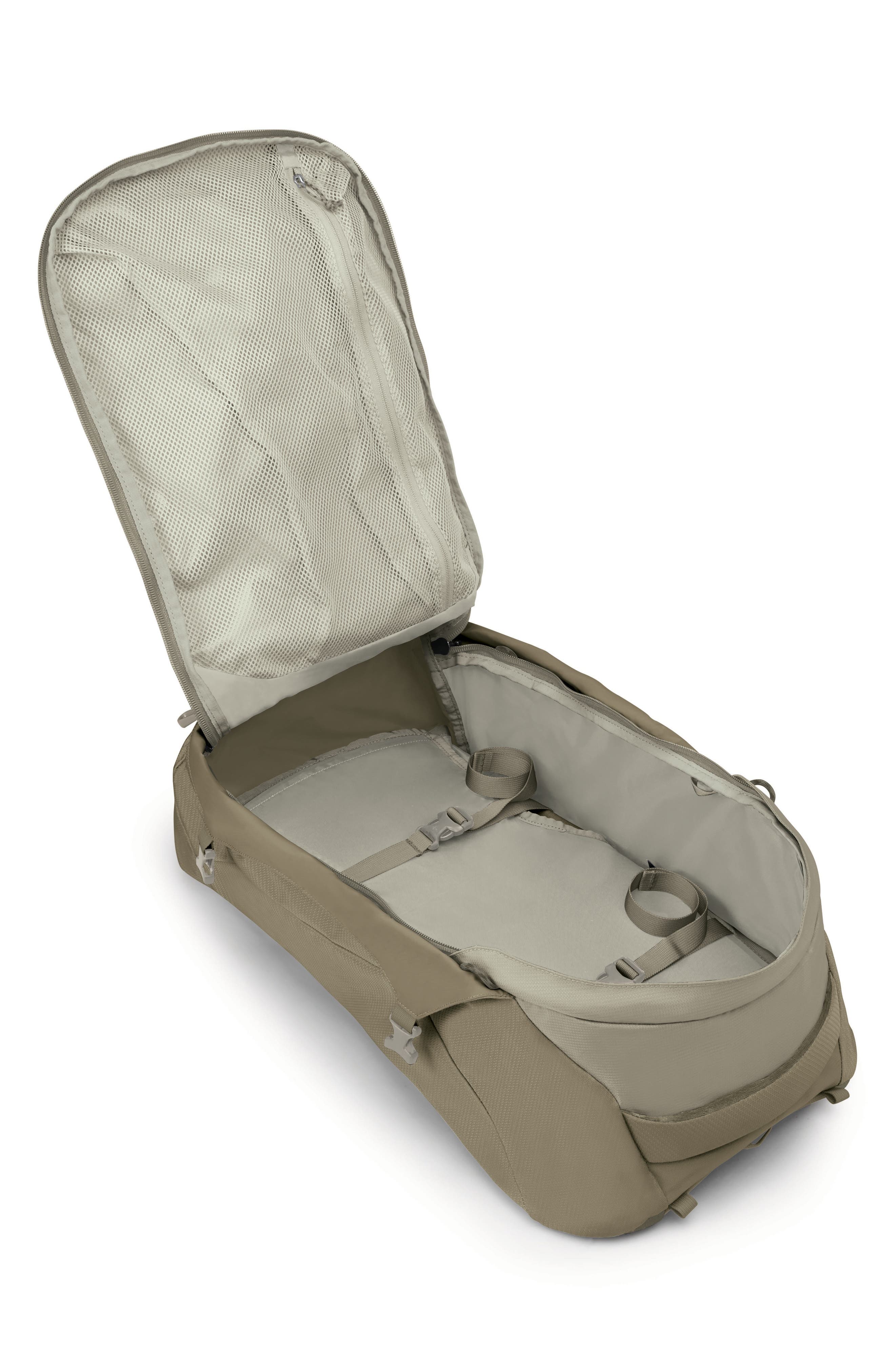 Osprey FAIRVIEW 55 CASCADE BLUE-TORRE, Alternate, color, Sawdust/ Olive Tan