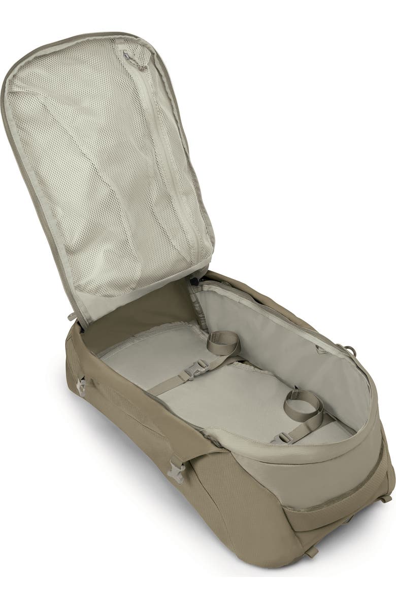 Osprey FAIRVIEW 55 CASCADE BLUE-TORRE, Alternate, color, Sawdust/ Olive Tan