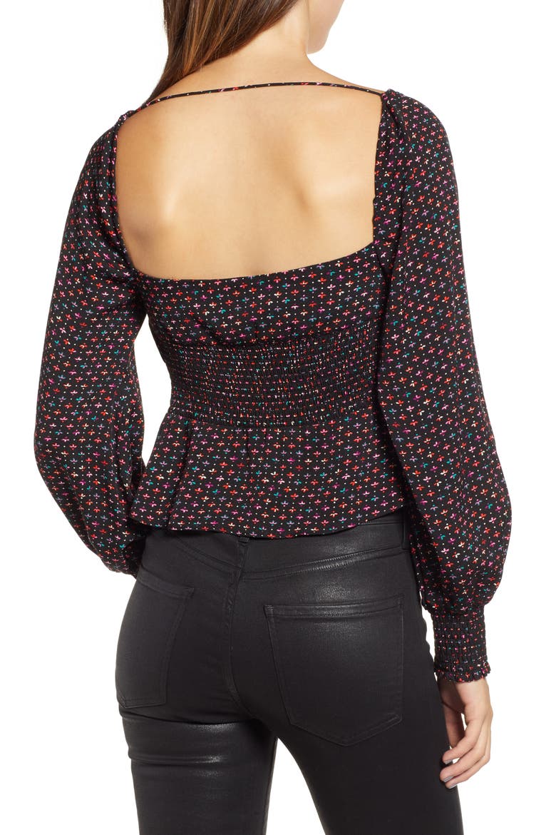 Isadora Corset Top, Alternate, color, MULTI GEO