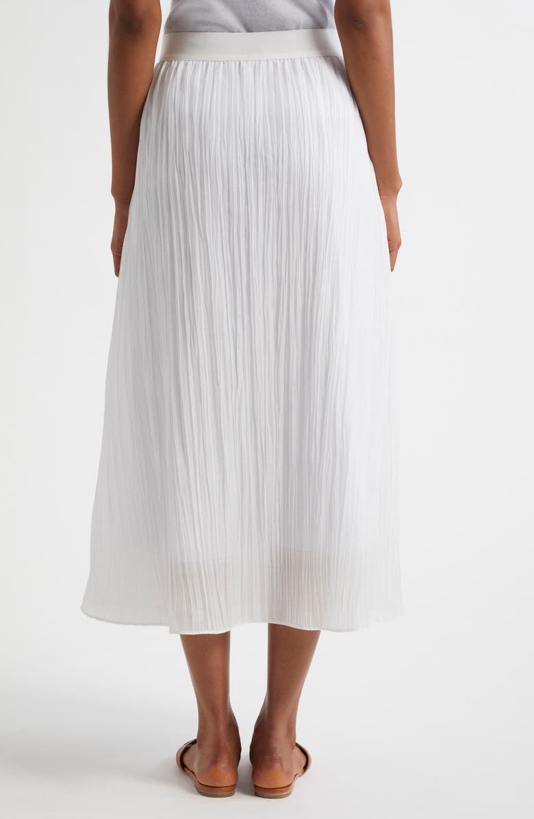 MARGARET O'LEARY Winona Crinkle Pleat Skirt, Alternate, color, 