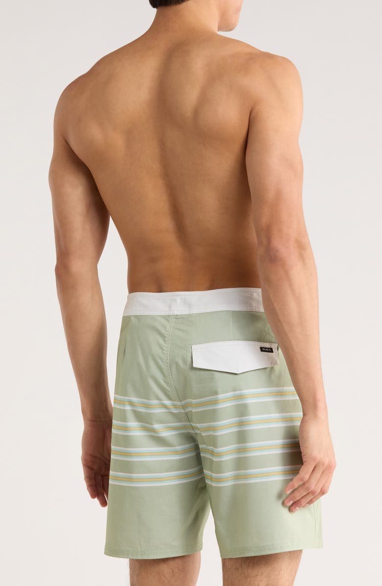 RVCA County Line Swim Trunks, Alternate, color, Light Olive