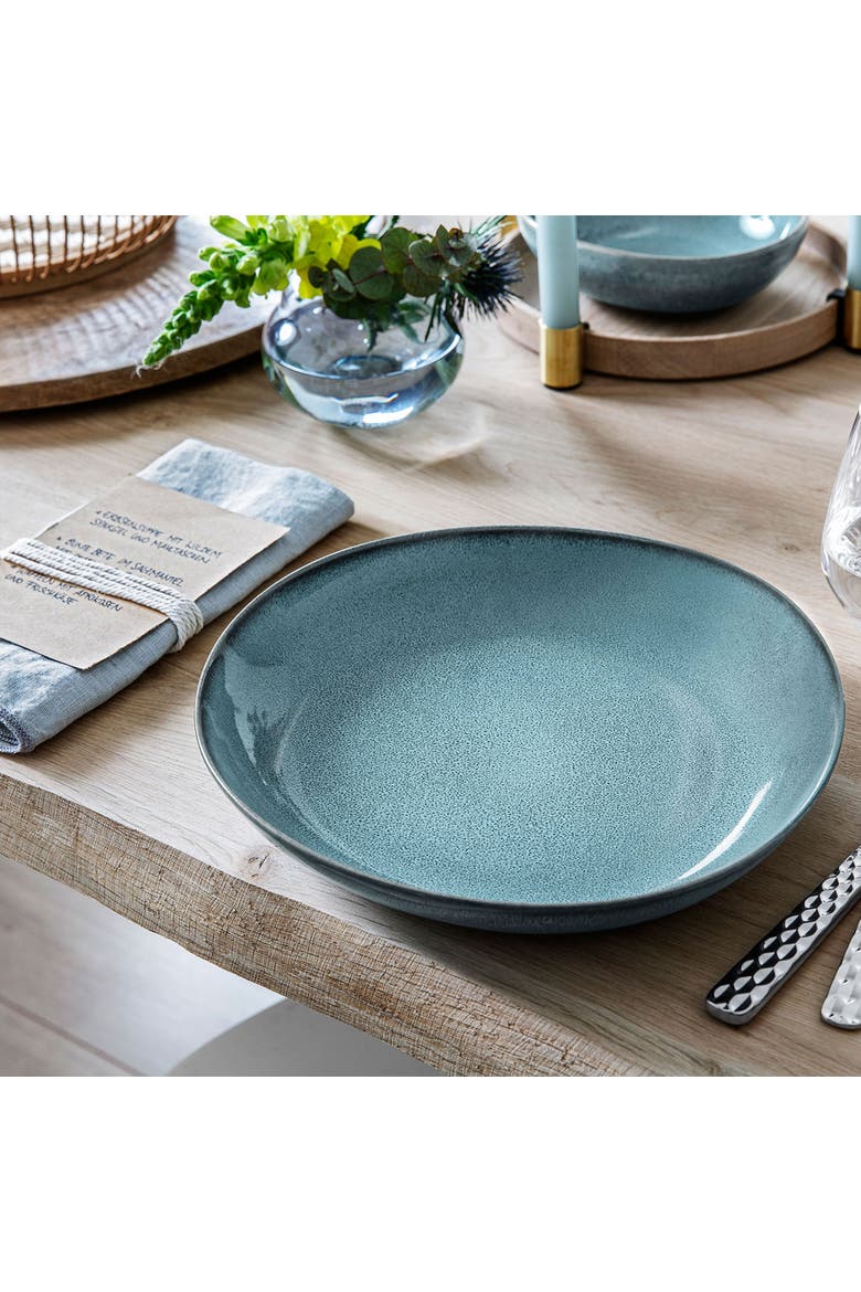 Lave Glace Dinner Bowl, Alternate, color, Blue Green