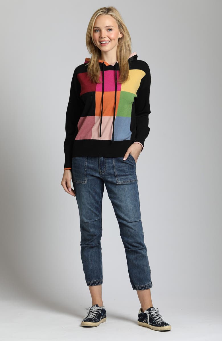 APNY Colorblock Hooded Sweater, Alternate, color, 