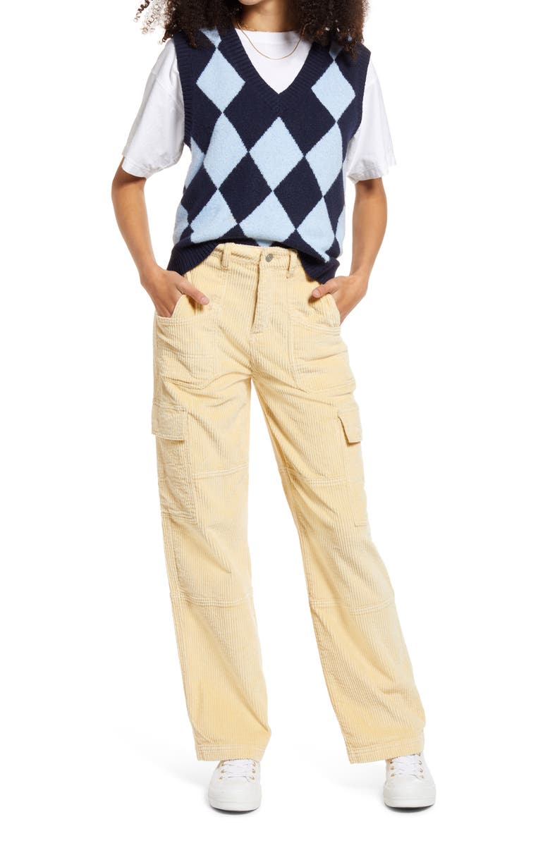 BP. Disco Sweater Vest, Alternate, color, Blue-Navy Diamond