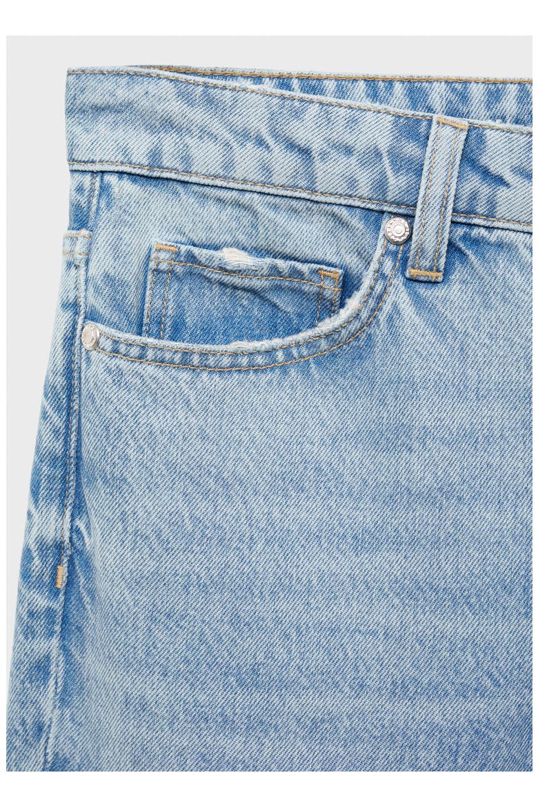 Straight Leg Jeans, Alternate, color, MEDIUM BLUE