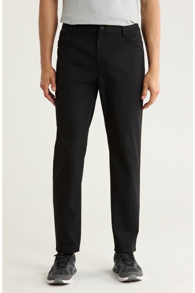 Strike 5-Pocket Pants, Main, color, BLACK