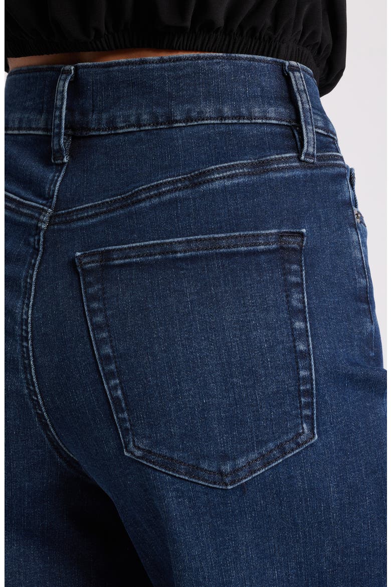 Le Slim Palazzo High Waist Wide Leg Jeans, Alternate, color, DANTE