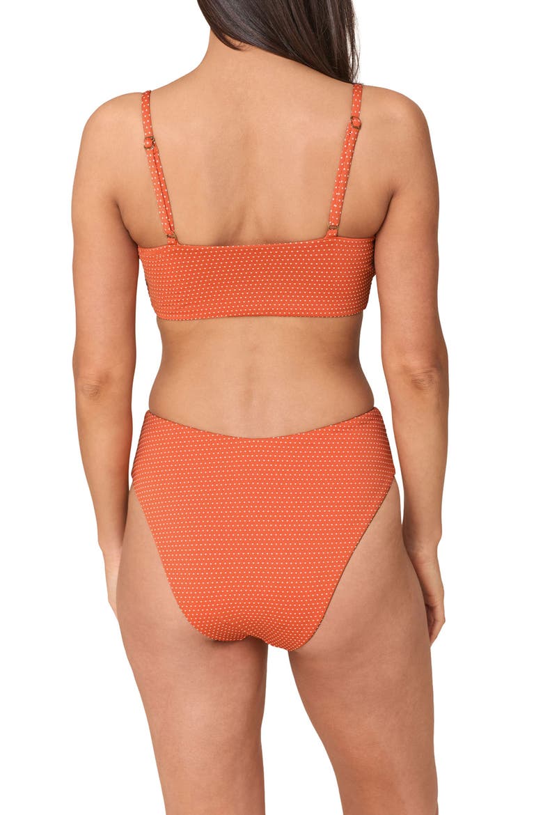 Cabo Bikini Top, Alternate, color, MARMALADE