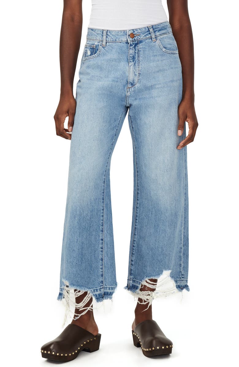 DL1961 Hepburn High Rise Wide Leg Jeans, Main, color, 
