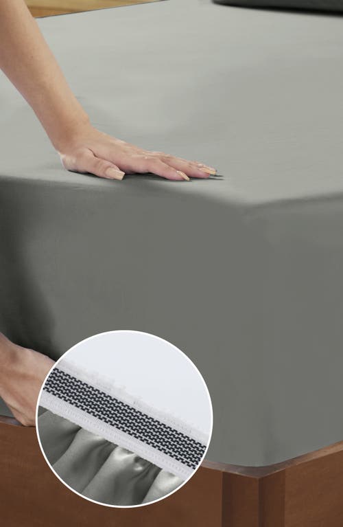 California Design Den Grand Indulgence 1000 Thread Count 100% Cotton Sateen Sheet Set In Gray