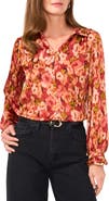 Vince Camuto Blurred Floral Yoryu Button-Up Shirt