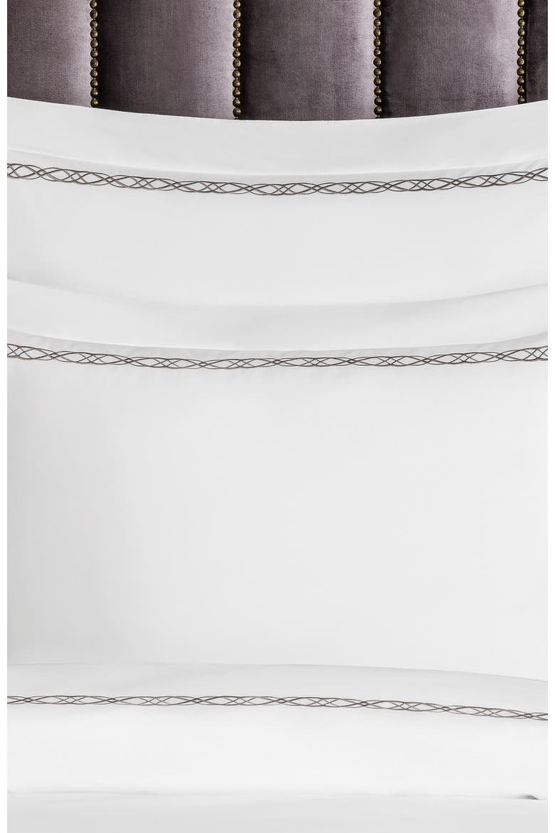 Mia pillowcase, Alternate, color, White