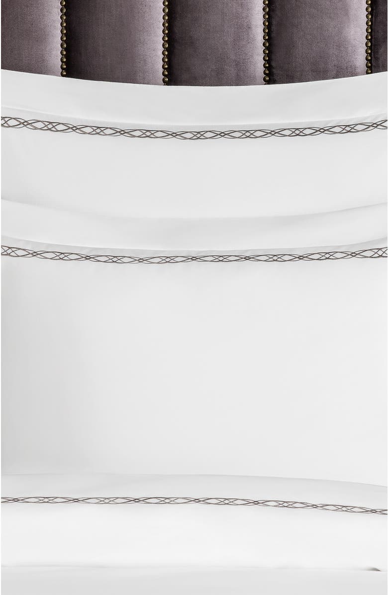 Togas Mia pillowcase, Alternate, color, White