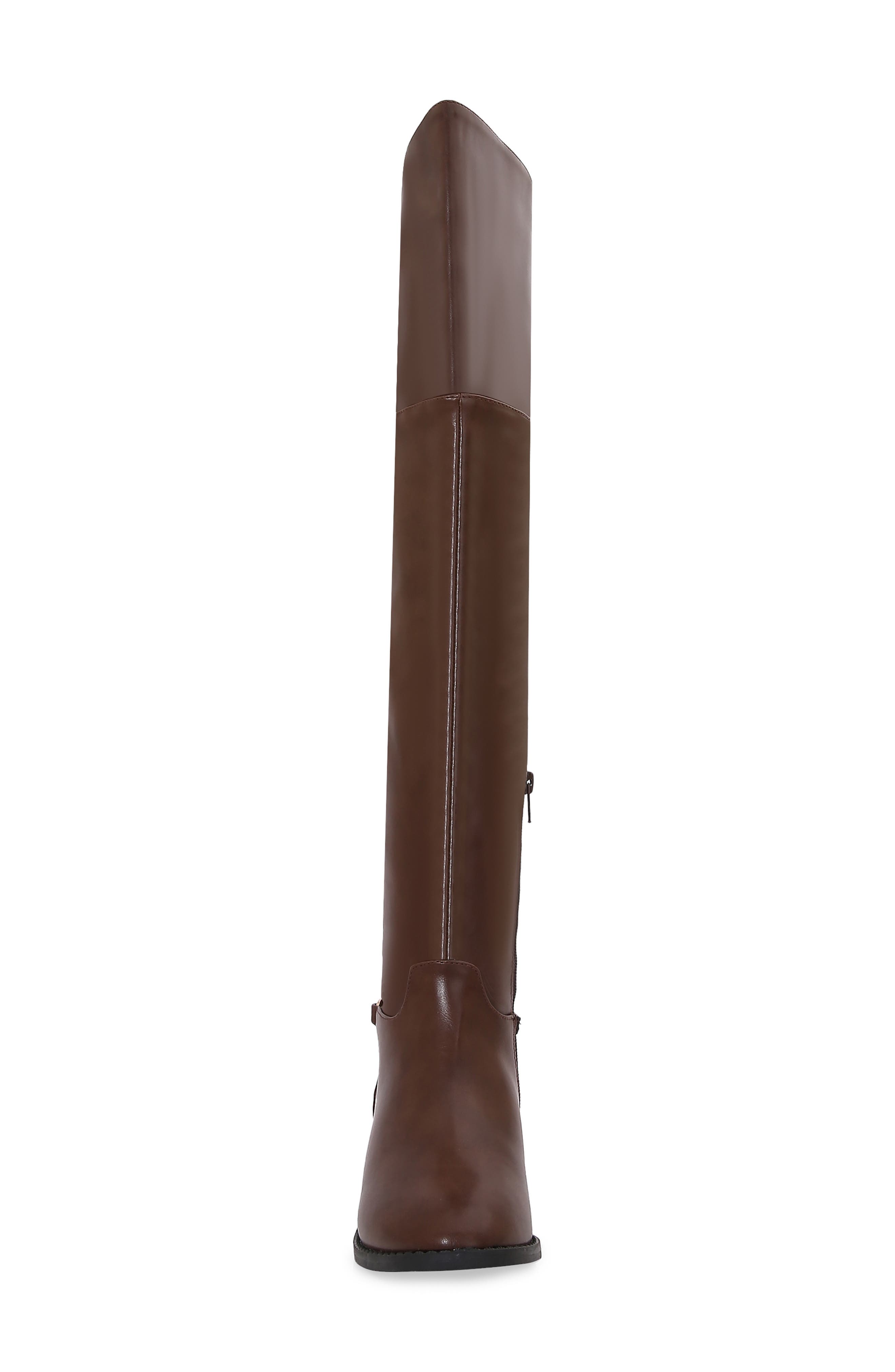 Over the Knee Riding Boot, Alternate, color, BROWN