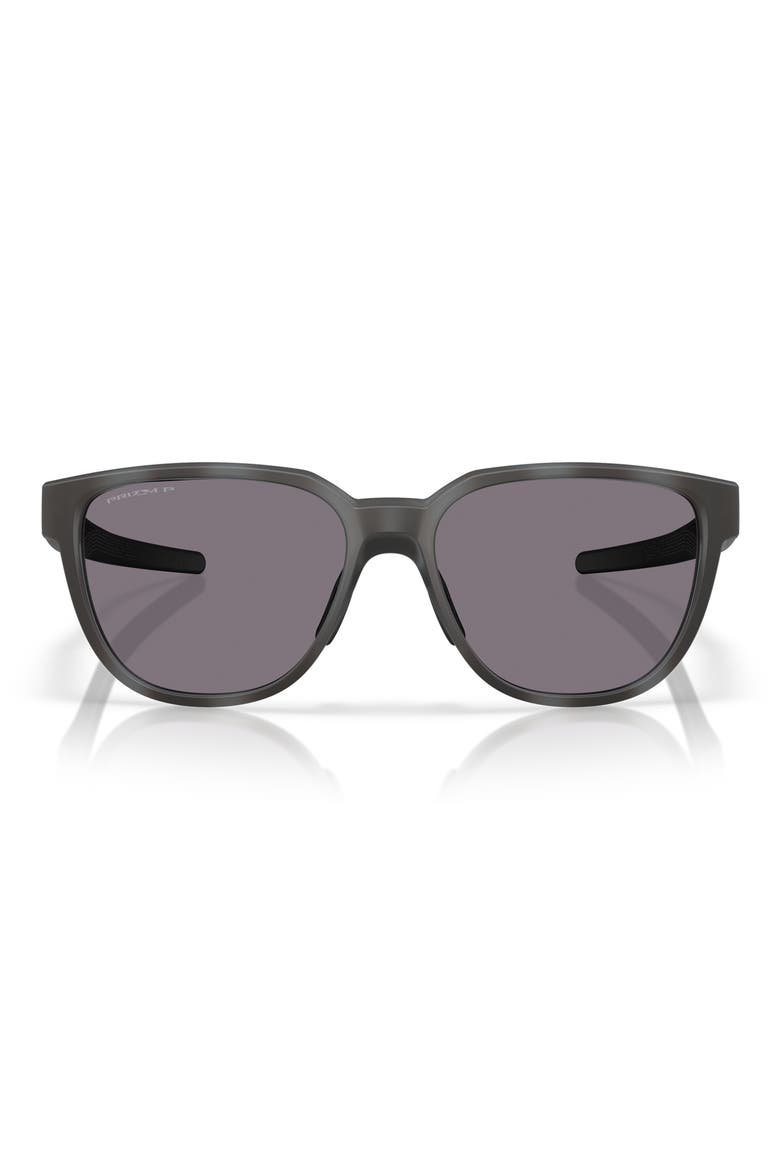 Actuator 57mm Polarized Prizm™ Rectangular Sunglasses, Main, color, DARK GREY