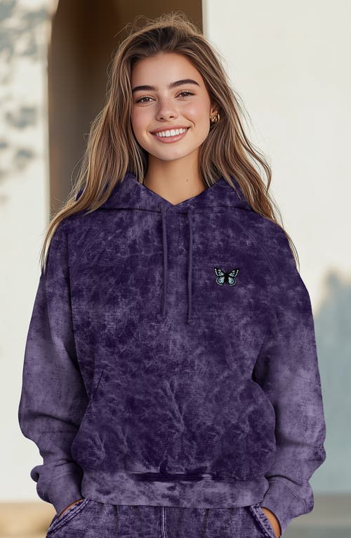 Dalix Butterfly Washed Sweatsuit