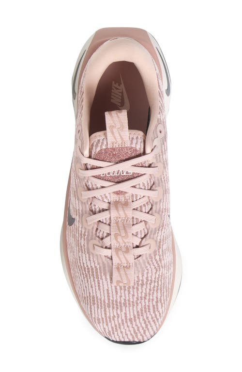 Nike Motiva Road Runner Walking Shoe In Pink Oxford/anthracite