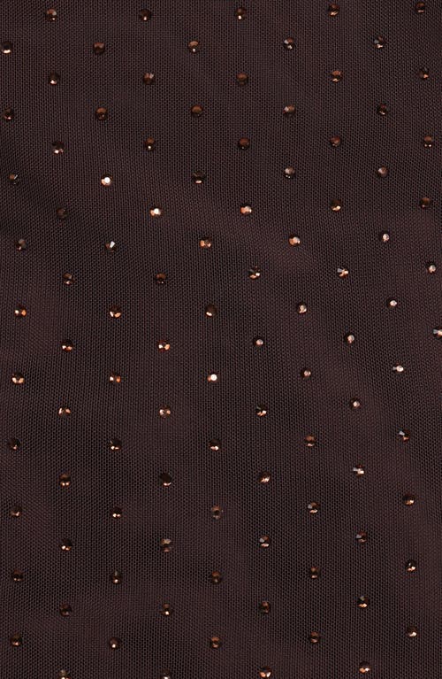 Petal And Pup Petal & Pup Alejandra Embellished Mesh Top In Multi