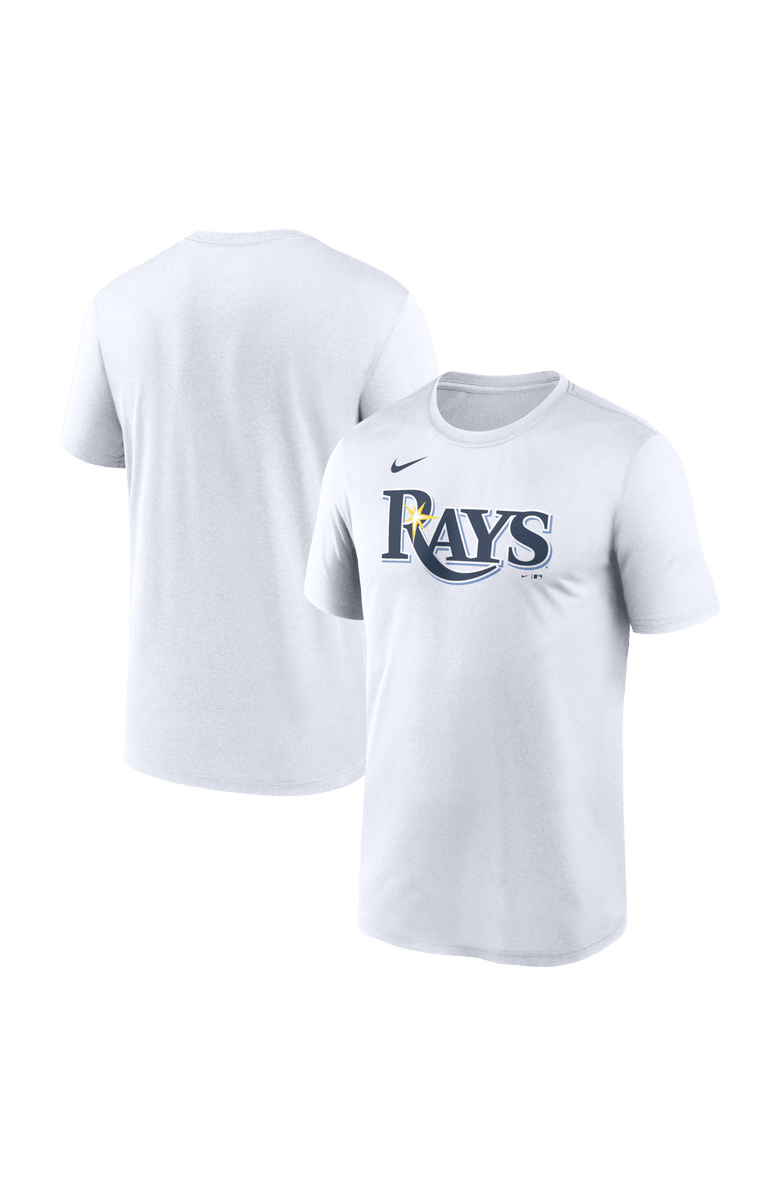 Nike Men's Nike White Tampa Bay Rays New Legend Wordmark Dri-FIT T-Shirt, Main, color, White