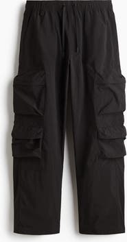 H&M Loose Fit Water-repellent Cargo Trousers