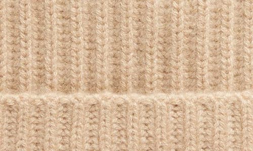 Vince Boiled Cashmere Chunky Rib Beanie
