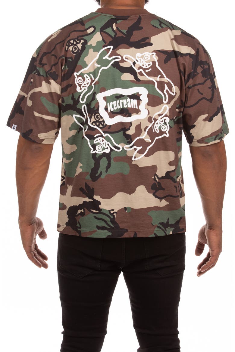 Archie Camo T-Shirt, Alternate, color, CAMO