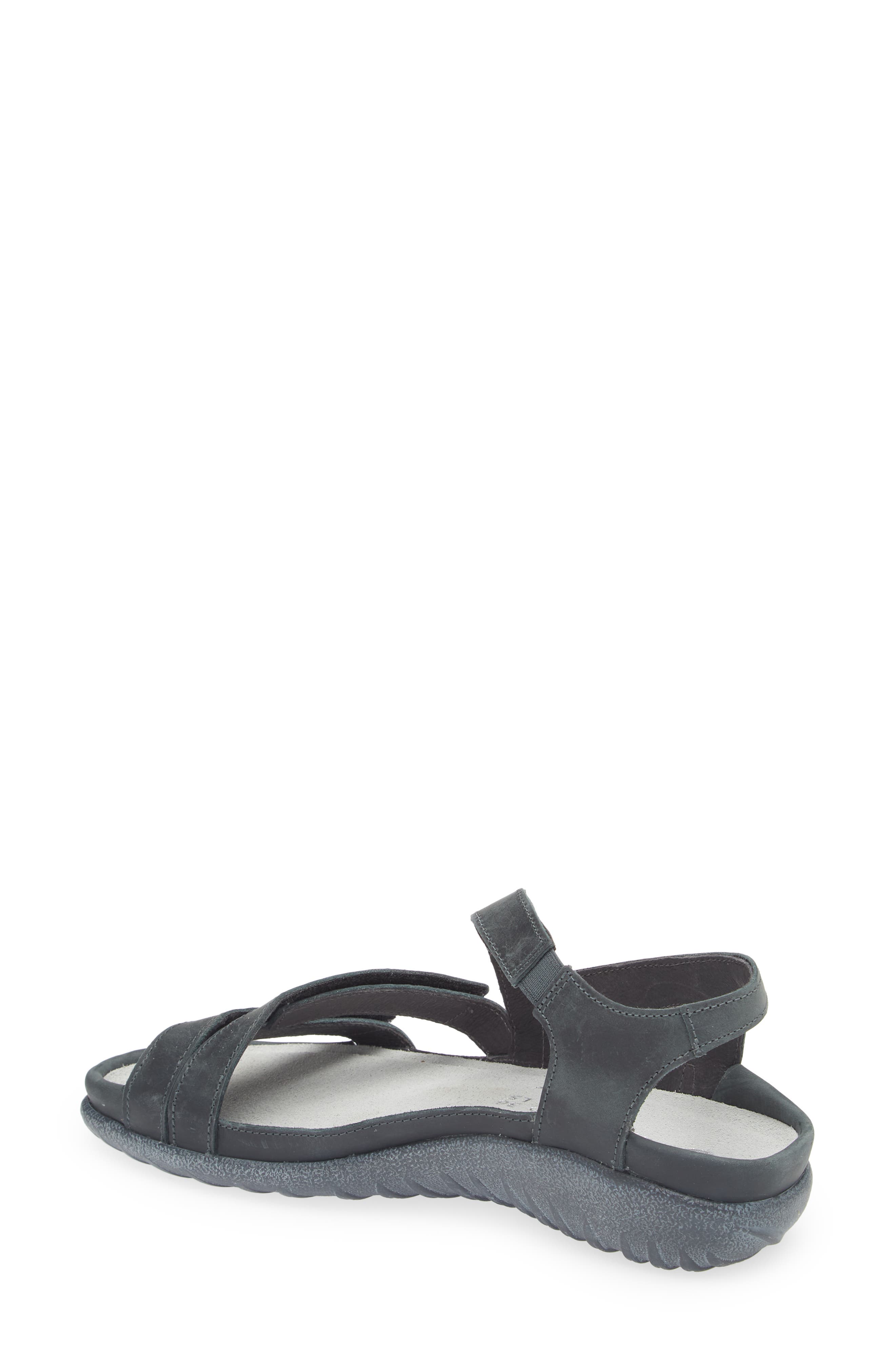 Naot Whetu Water Repellent Sandal, Alternate, color, Oily Shadow Nubuck