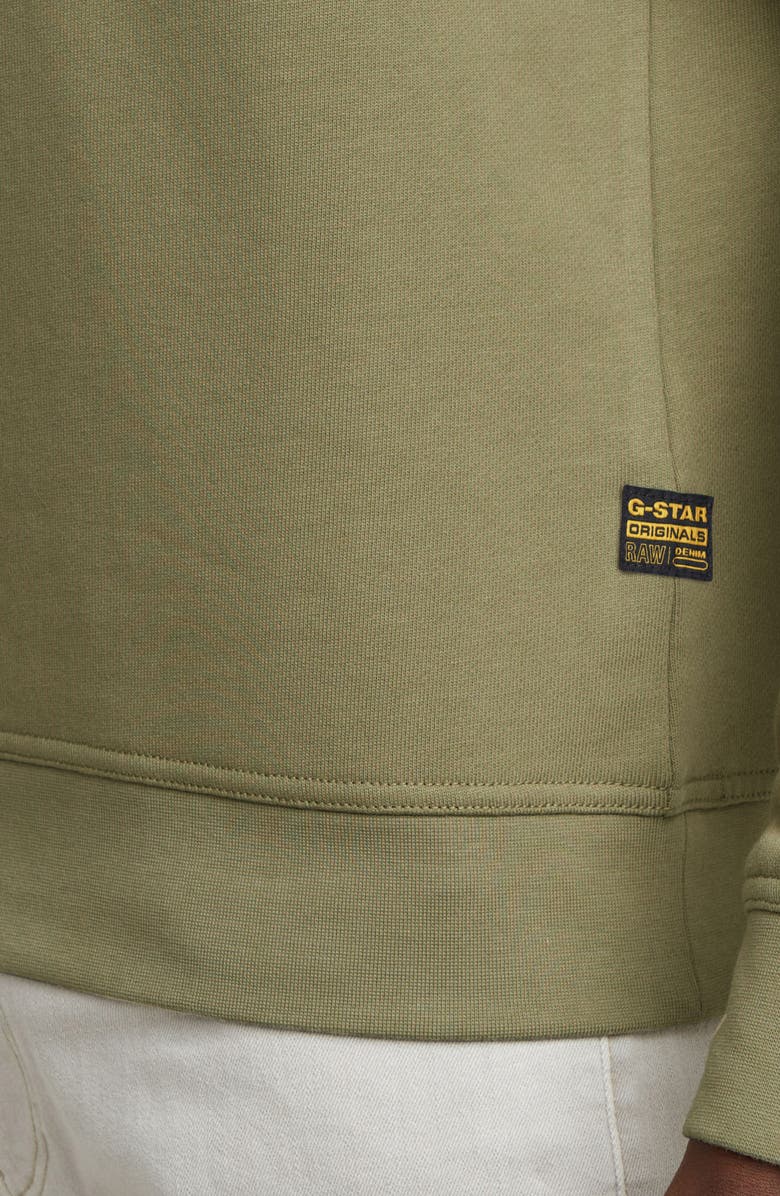G-STAR G-Script Logo Graphic Sweatshirt, Alternate, color, Ensis Green