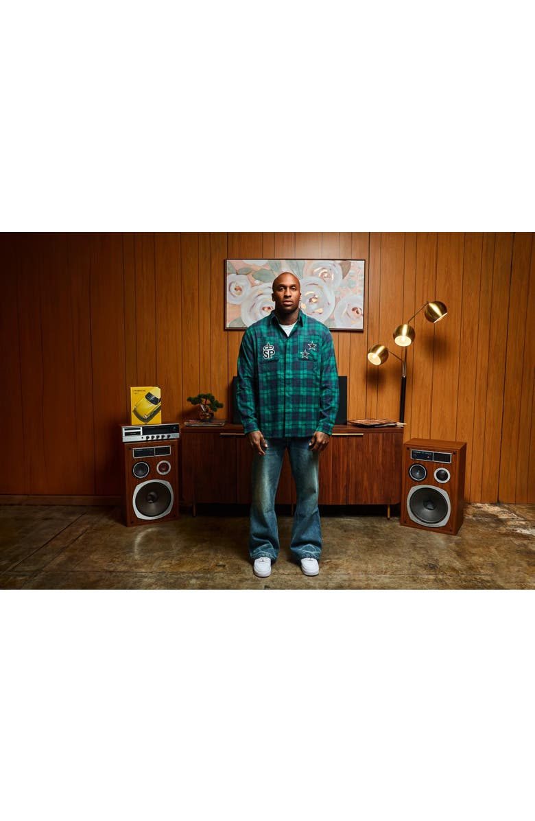 SAINT PERRY Odell Flannel Shirt, Alternate, color, Plaid