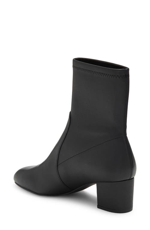 Stuart Weitzman Sofia Stretch Bootie In Black