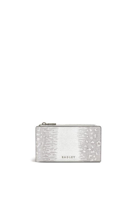 Coin Street - Faux Lizard Medium Ziptop Wallet