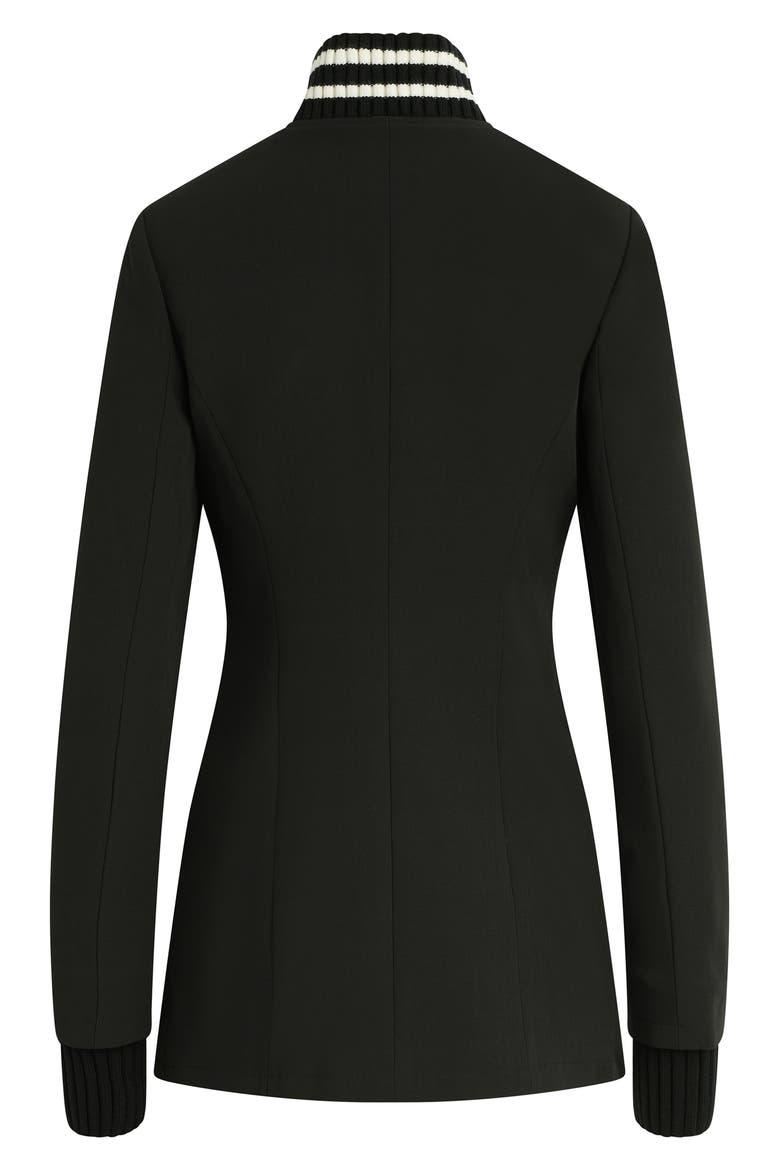 The Varsity Blazer, Alternate, color, BLACK