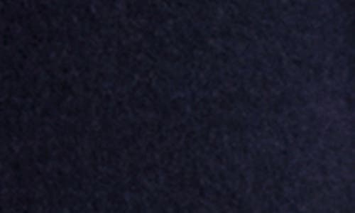 Mango Mock Neck Long Sleeve Sweater Dress In Dark Navy