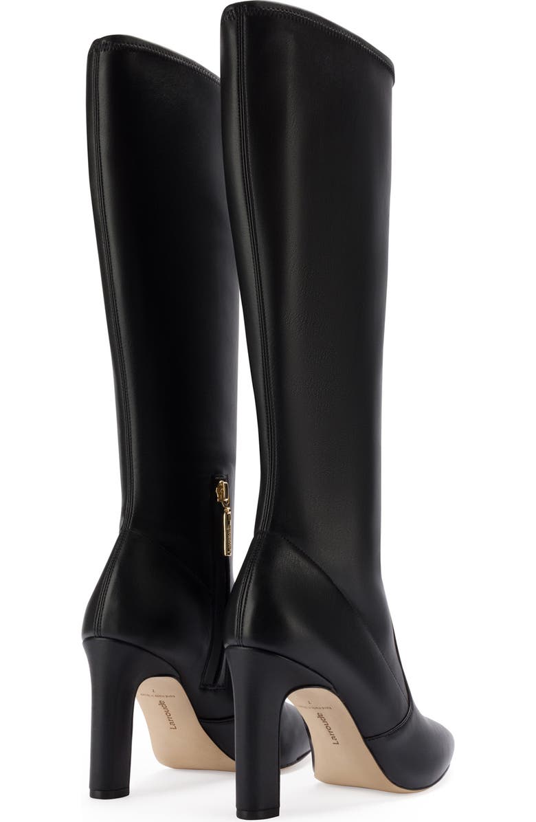 Larroudé Christy Pointed Toe Boot, Alternate, color,