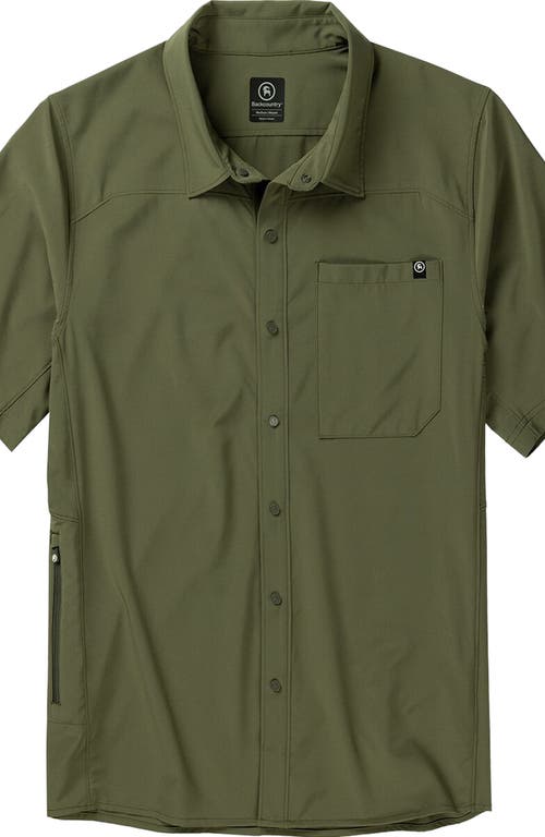 Backcountry Slickrock Short-sleeve Button-up Jersey In Green
