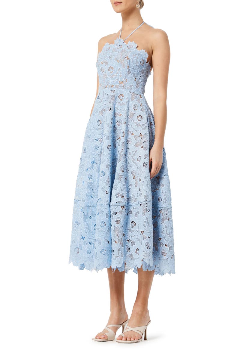 Elliatt Tia Floral Lace Midi Dress, Alternate, color, 