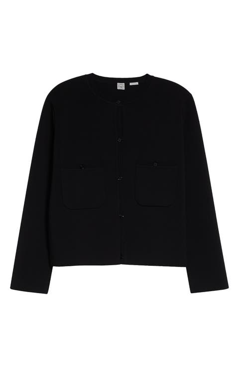 Classic Compact Knit Cardigan