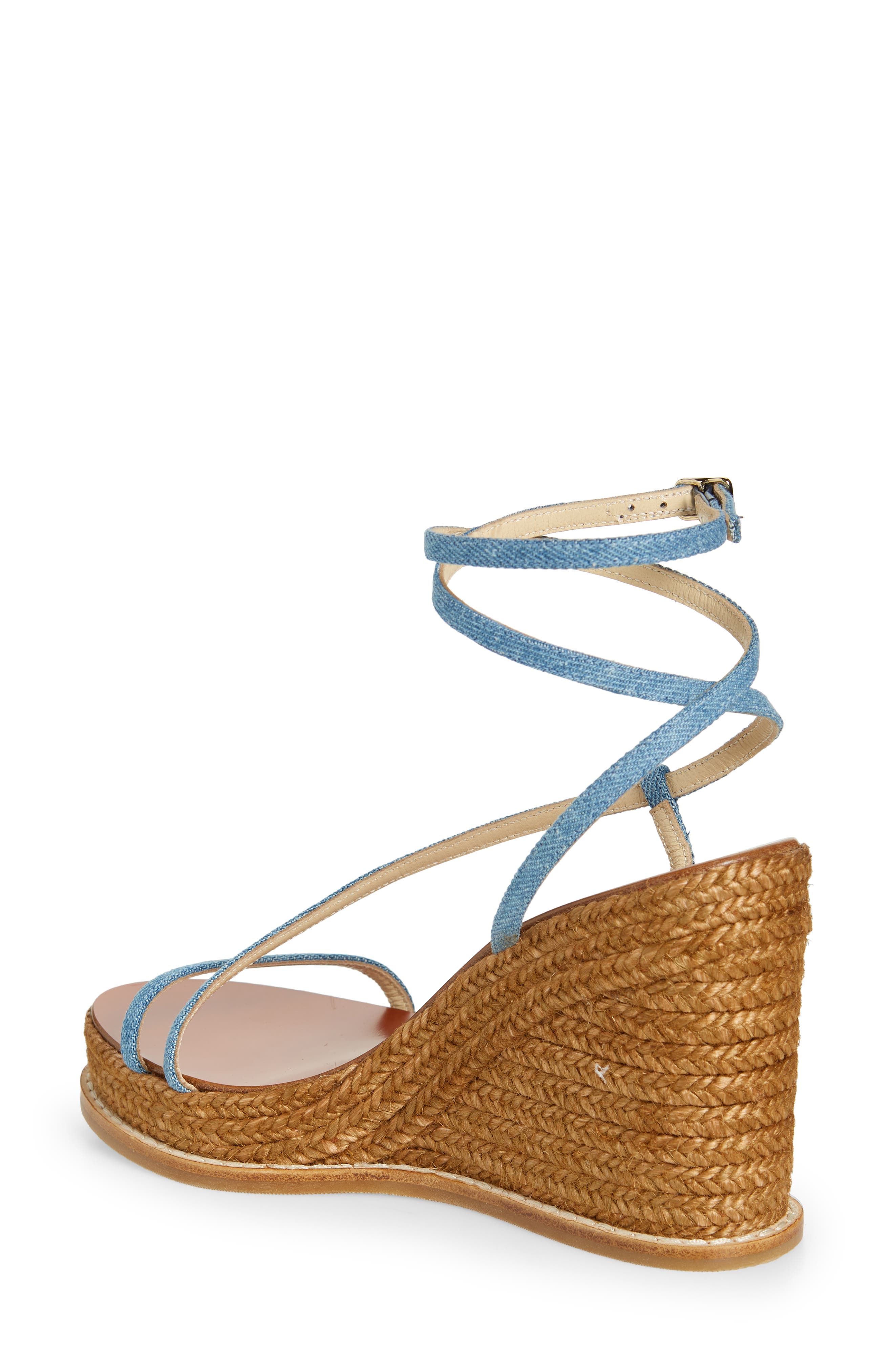 Jimmy Choo Danai Platform Wedge Sandal, Alternate, color, 