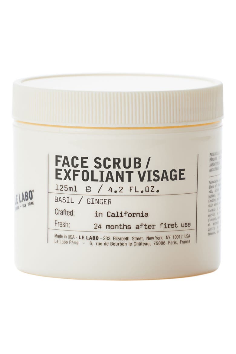 Basil Face Scrub, Main, color, NO COLOR