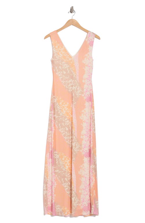 Afrm Los Angeles Earhart Sleeveless Mesh Maxi Dress
