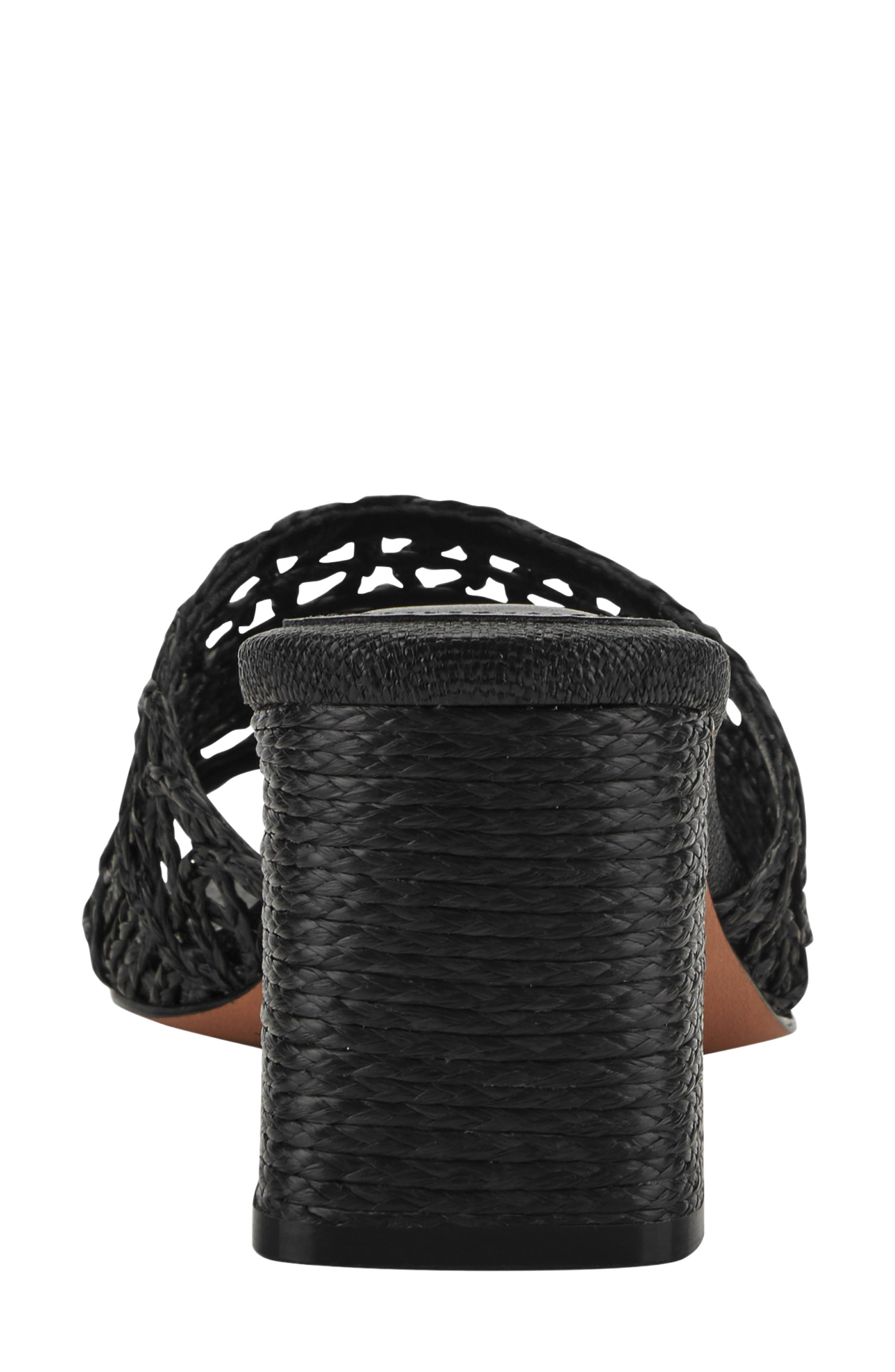 Marc Fisher LTD Follie Sandal, Alternate, color, Blk01