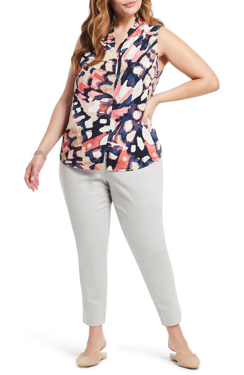 NIC+ZOE All Aflutter Sleeveless Top, Alternate, color,