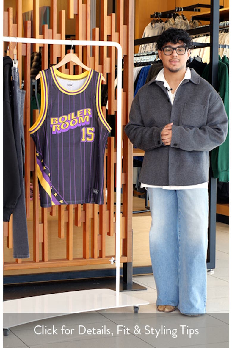 Graphic Mesh Basketball Jersey video