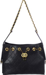 Adornia Quilted Faux Leather Shoulder Bag