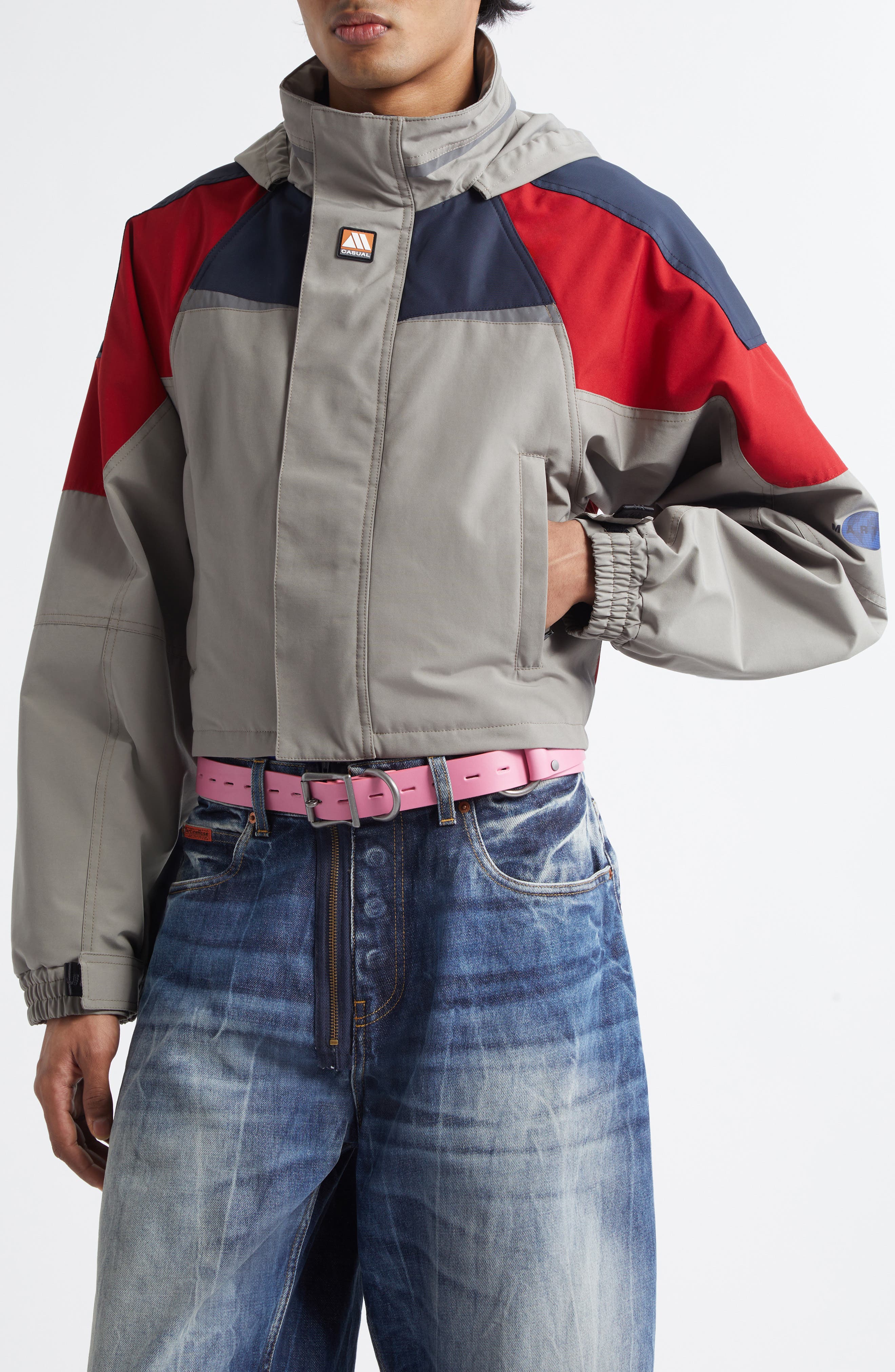 Martine Rose Shrunken Sports Jacket (Men) | Nordstrom