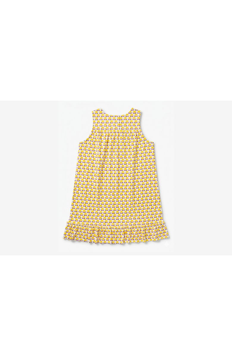 Ro's Garden Louise Girl's Lounge Dress, Main, color, Yellow Ashahi