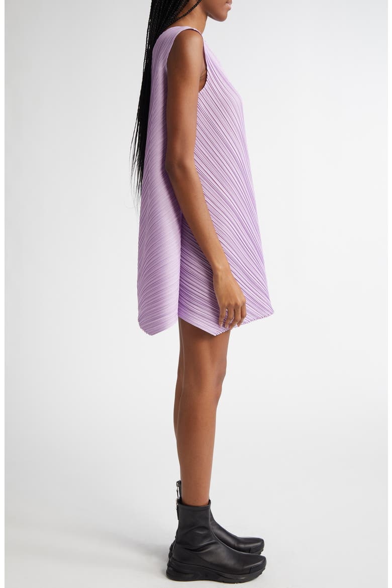 Mellow Pleated A-Line Dress, Alternate, color, LIGHT PURPLE