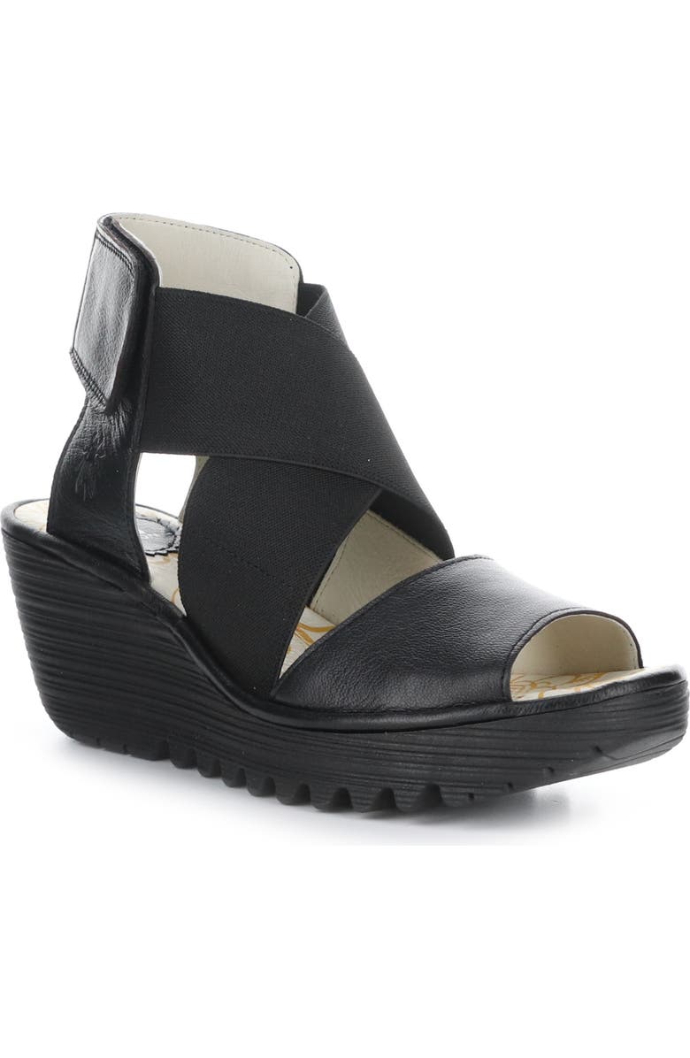 Fly London Yuba Platform Wedge Sandal, Main, color,